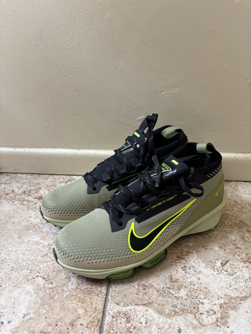 Nike Infinity Tour Next% 2 GTX ‘Camo Green’ Golf Cleats FV4897-300 Mens 9.5-13